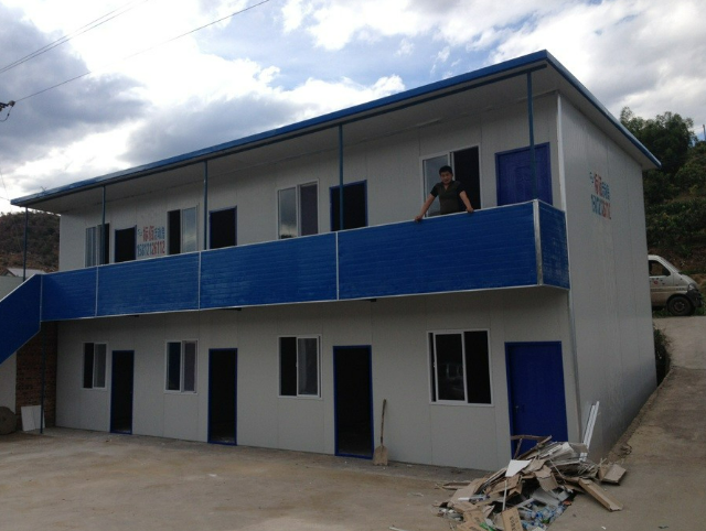 梅州華坪活動房-T式雙層活動房